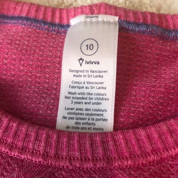 Ivivva Fly Tech. Long sleeve size 12. - Picture 2 of 4